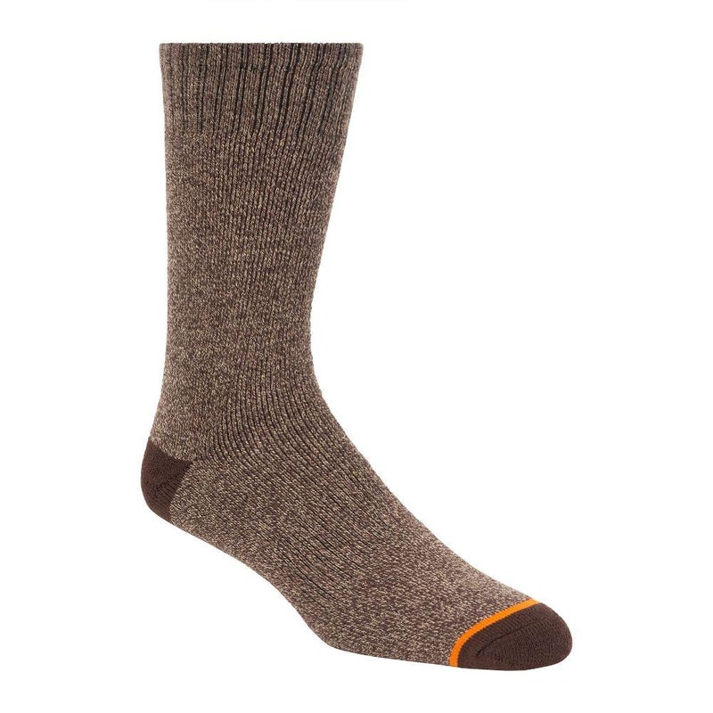 Weatherproof Men's 5-Pack Thermal Crew Socks with Arch Support & Marled Yarns - Image 4